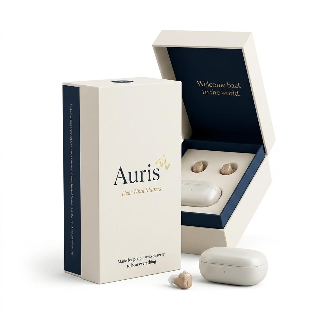 Auris Komfort Verpackung